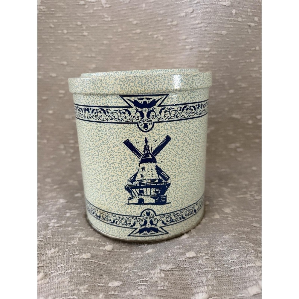 Valleybrook‎ Farms Dainty Dutch Assortment Windmill Cookie Can Tin EMPTY